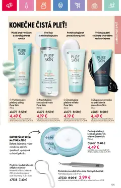 Katalóg Oriflame 9 2025 │ platný od 15.06.2025 | Strana: 105 | Produkty: Odstraňovač chĺpkov, Mlieko, Toner