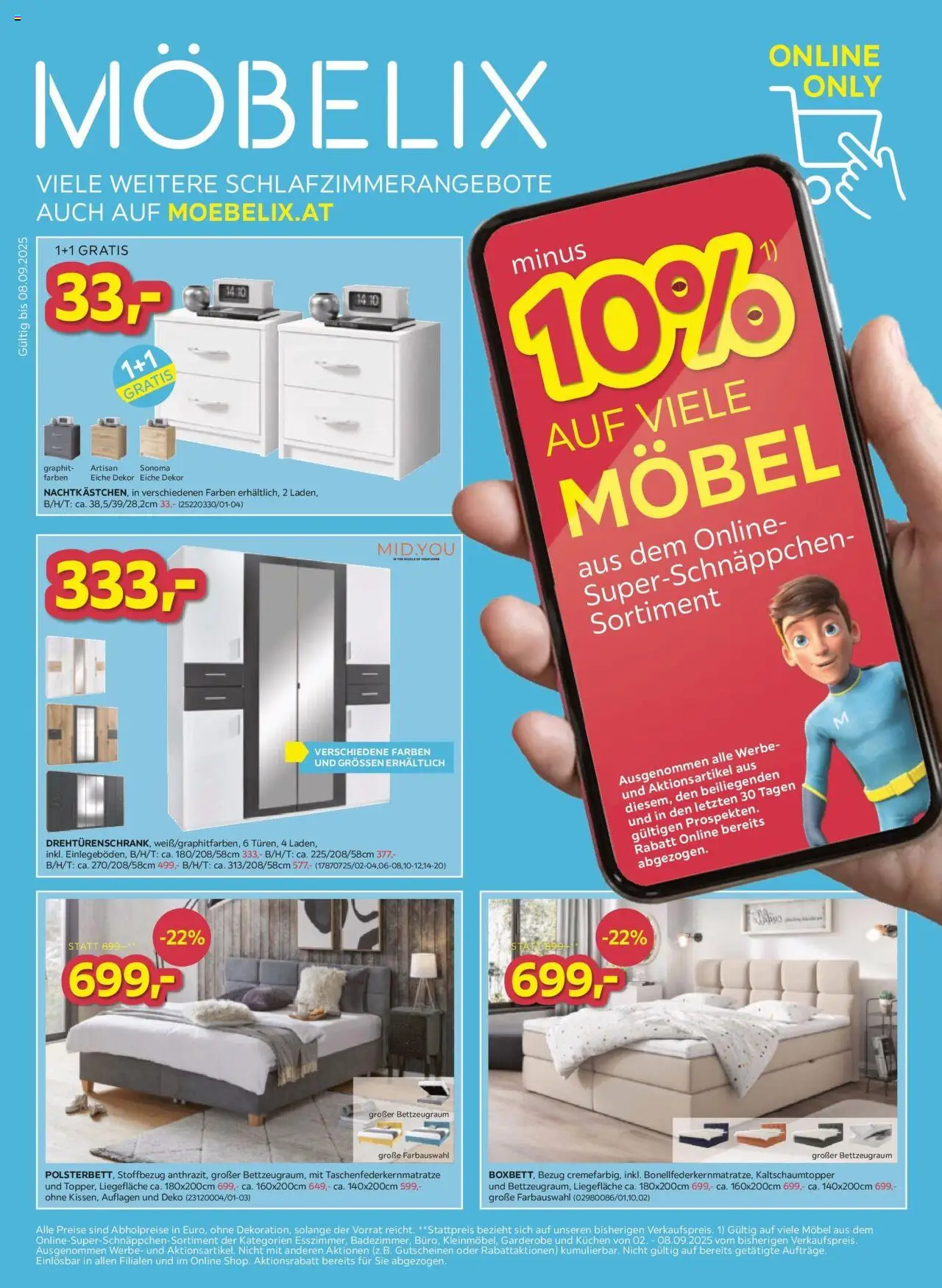 Möbelix Angebote gültig ab 01.09.2025 | Seite: 1