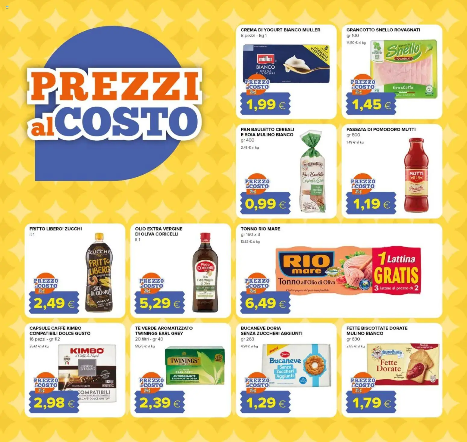 Volantino Tigre del 15.01.2026 | Pagina: 2 | Prodotti: Crema, Caffè, Tè, Pomodoro