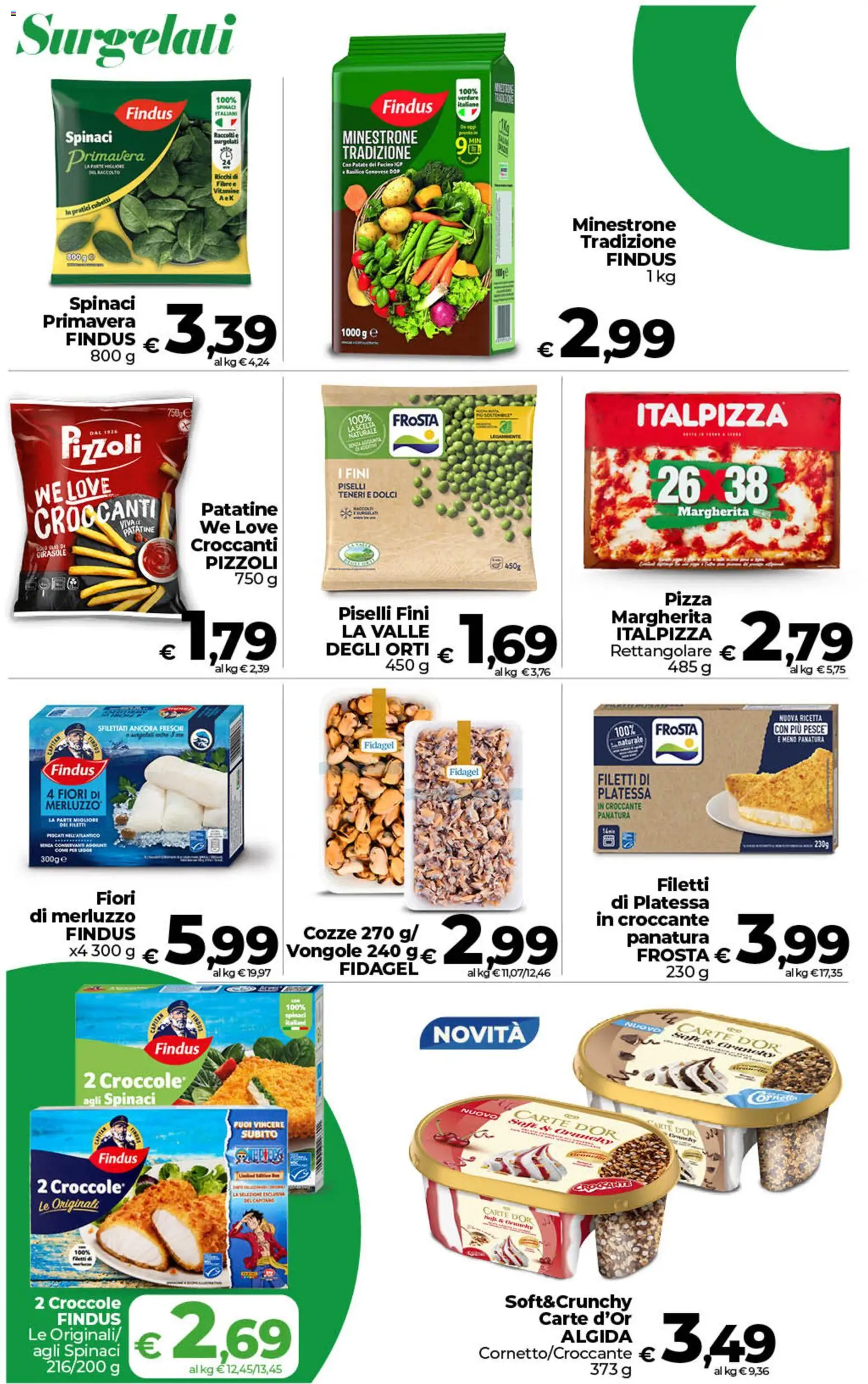 Volantino COOP del 06.03.2026 | Pagina: 14 | Prodotti: Cozze, Patatine, Basilico, Piselli