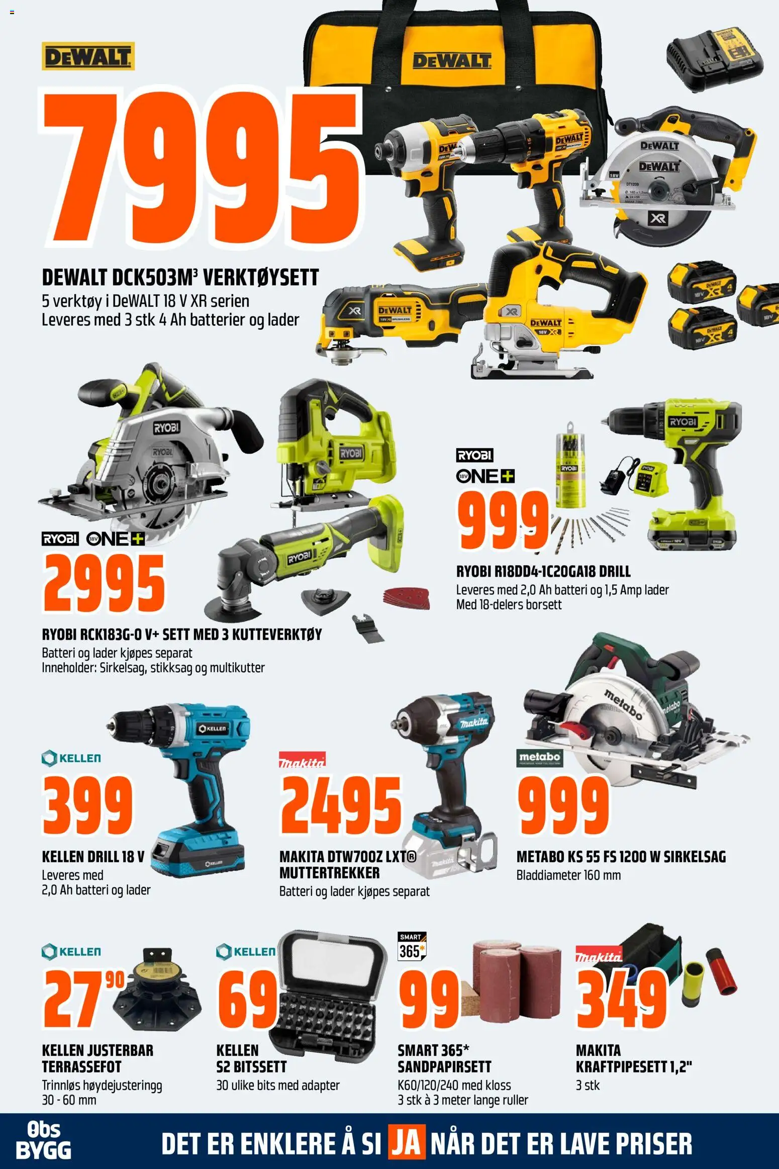 {H1} | Side: 23 | Produkter: Drill, Сантехнічне кріплення, Dartpilar, Batteri