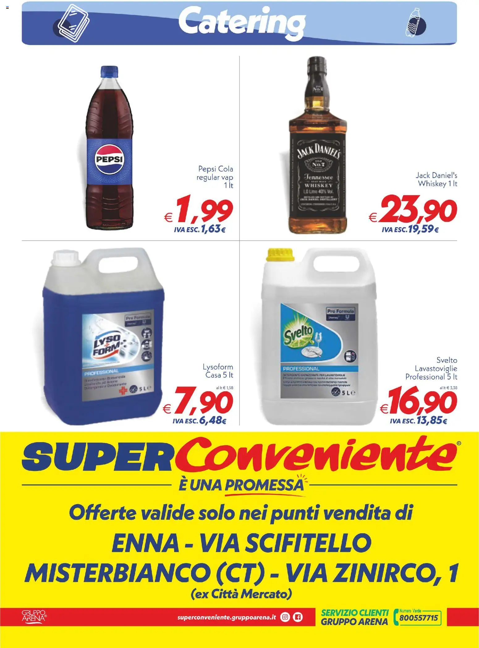 Volantino SuperConveniente del 06.03.2026 | Pagina: 4 | Prodotti: Lavastoviglie, Pepsi