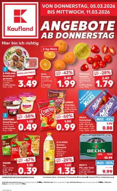 Kaufland DE - DE Folder Köln - Voorbeeld van een folder van Kaufland DE, geldig van 05.03.2026