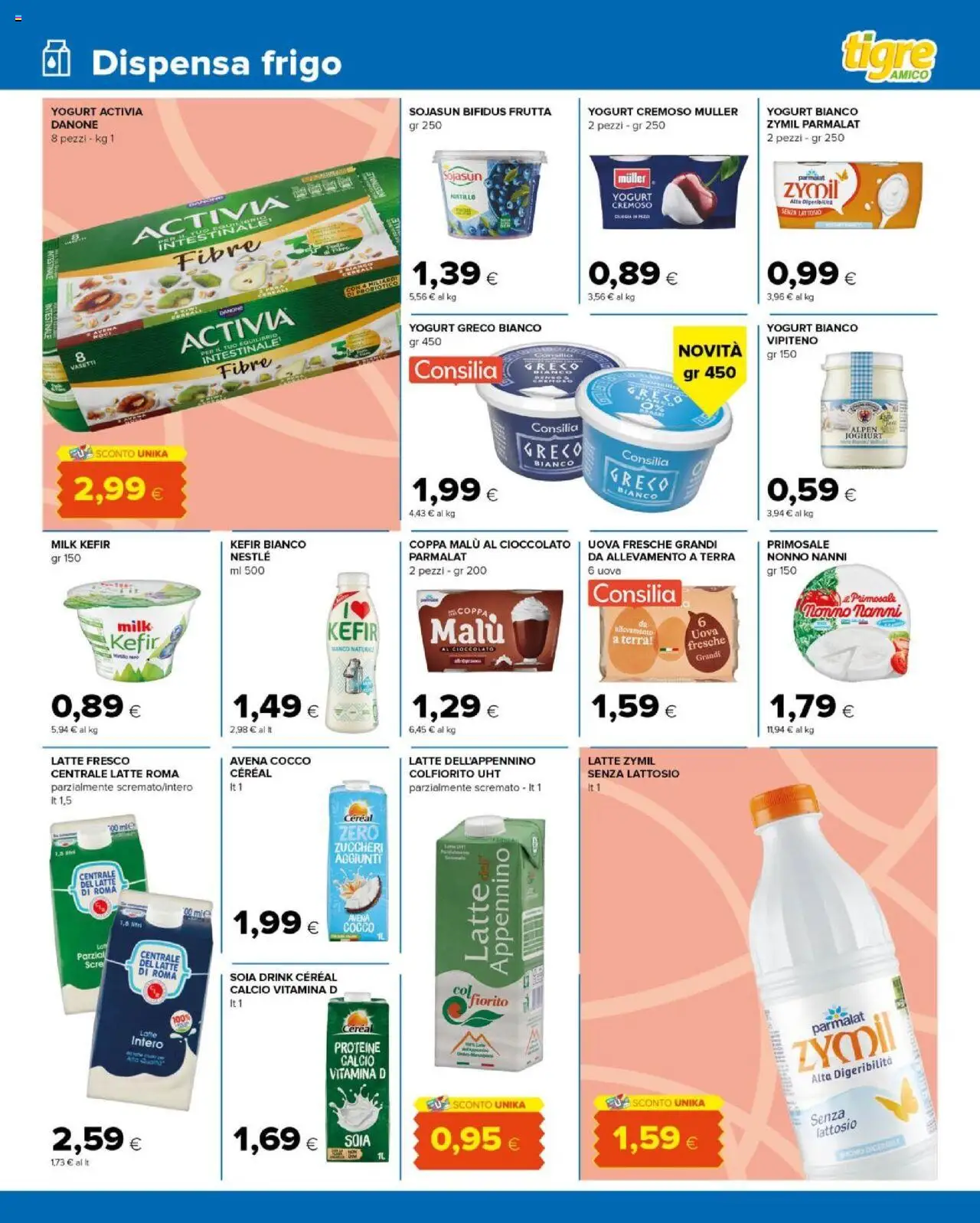 Volantino Tigre del 24.07.2025 | Pagina: 5 | Prodotti: Cioccolato, Frutta, Cocco, Terra