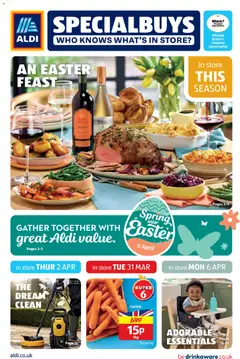 Preview of Aldi - Weekly offers UK Specialbuys valid from 02.04.2026