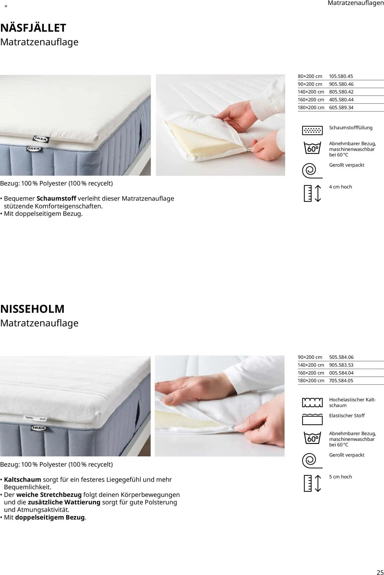 Ikea Prospekt  Schlafkomfort	 – gültig ab 30.09.2025 | Seite: 25