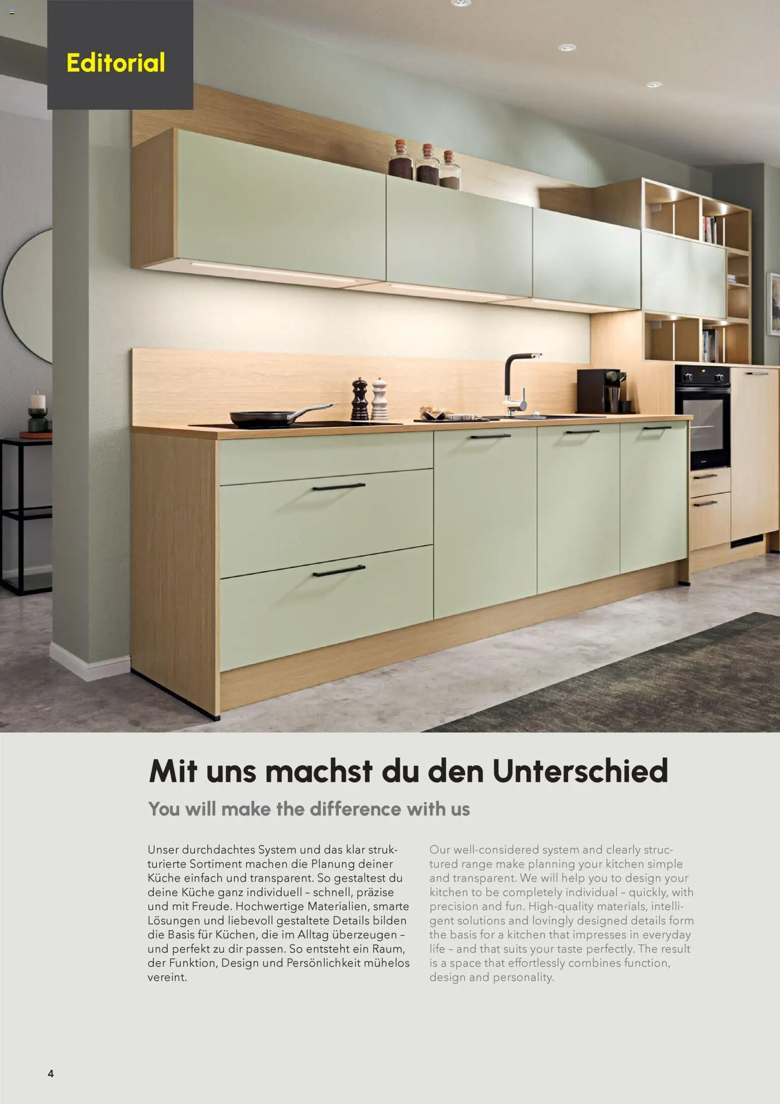 Ostermann Habemat Küchenprospekt 2026 – gültig ab 01.01.2026 | Seite: 4 | Produkte: Küche