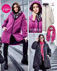 Ulla Popken Prospekt 	 ab 01.10.2025 gültig | Seite: 3 | Produkte: Steppmantel, Wasser, Schal