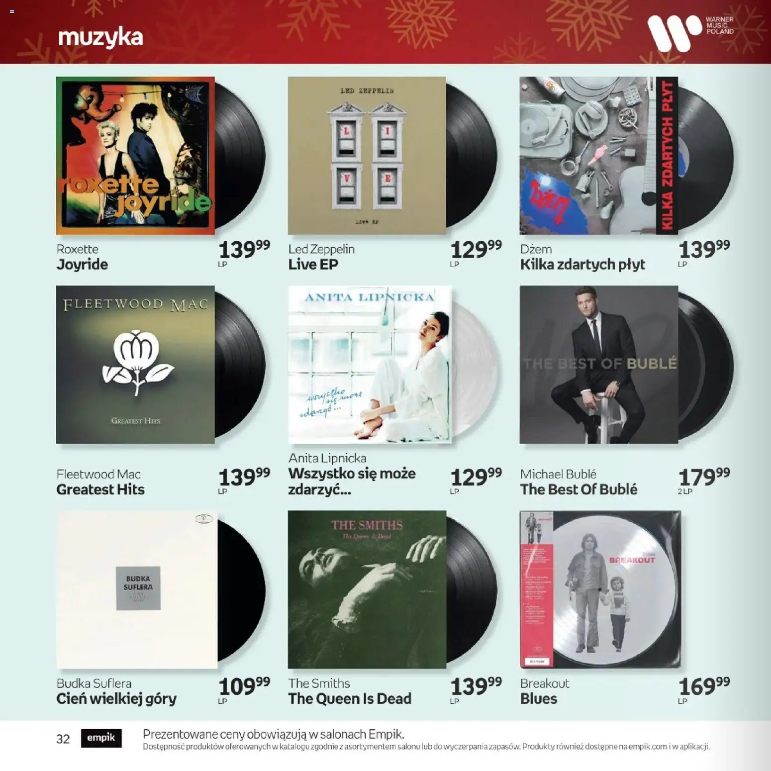 Empik promocje - Xmas Muzyka od 26.11.2025 | Strona: 32 | Produkty: Dżem