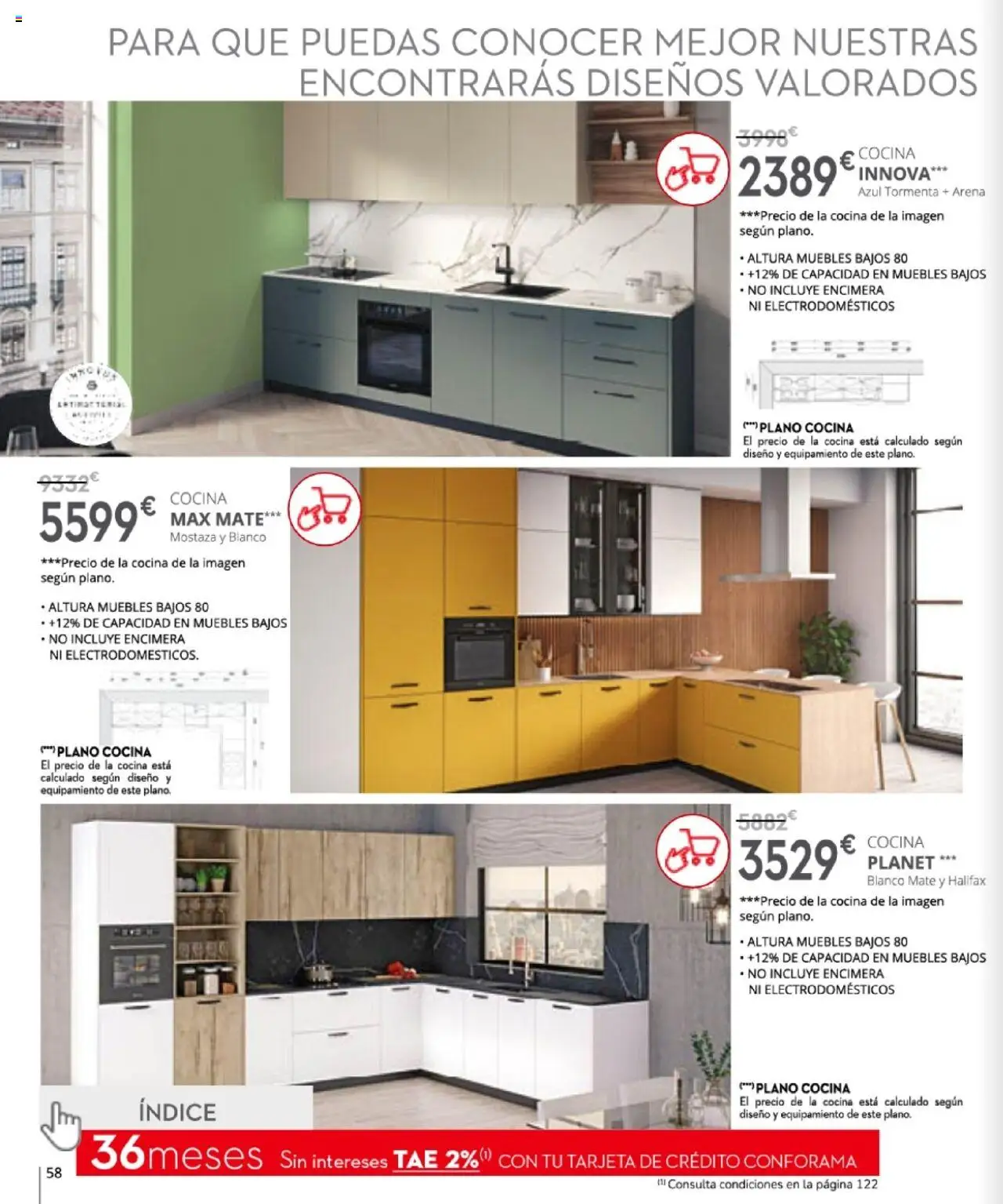 Conforama - Folleto │ válido desde el 27.03.2025 | Página: 58 | Productos: Muebles, Cocina