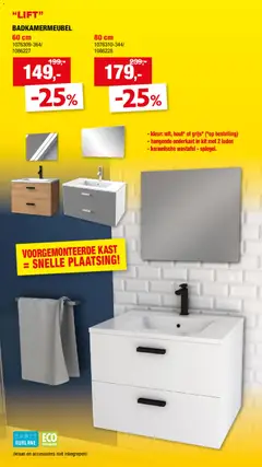 Hubo folder - Voorbeeld van een folder van Hubo, geldig van 22.10.2025 | Pagina: 3 | Producten: Kast