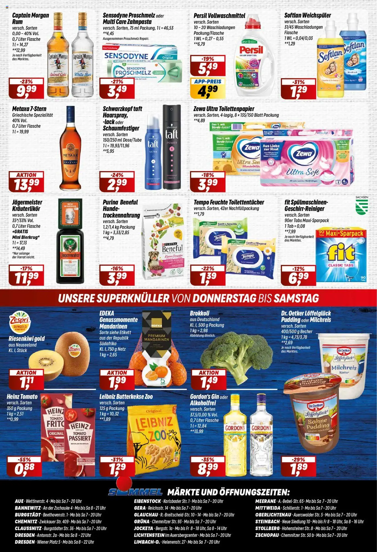 Simmel Prospekt 	 – gültig ab 15.09.2025 | Seite: 8 | Produkte: Tomaten, Zahnpasta, Brokkoli, Uhr