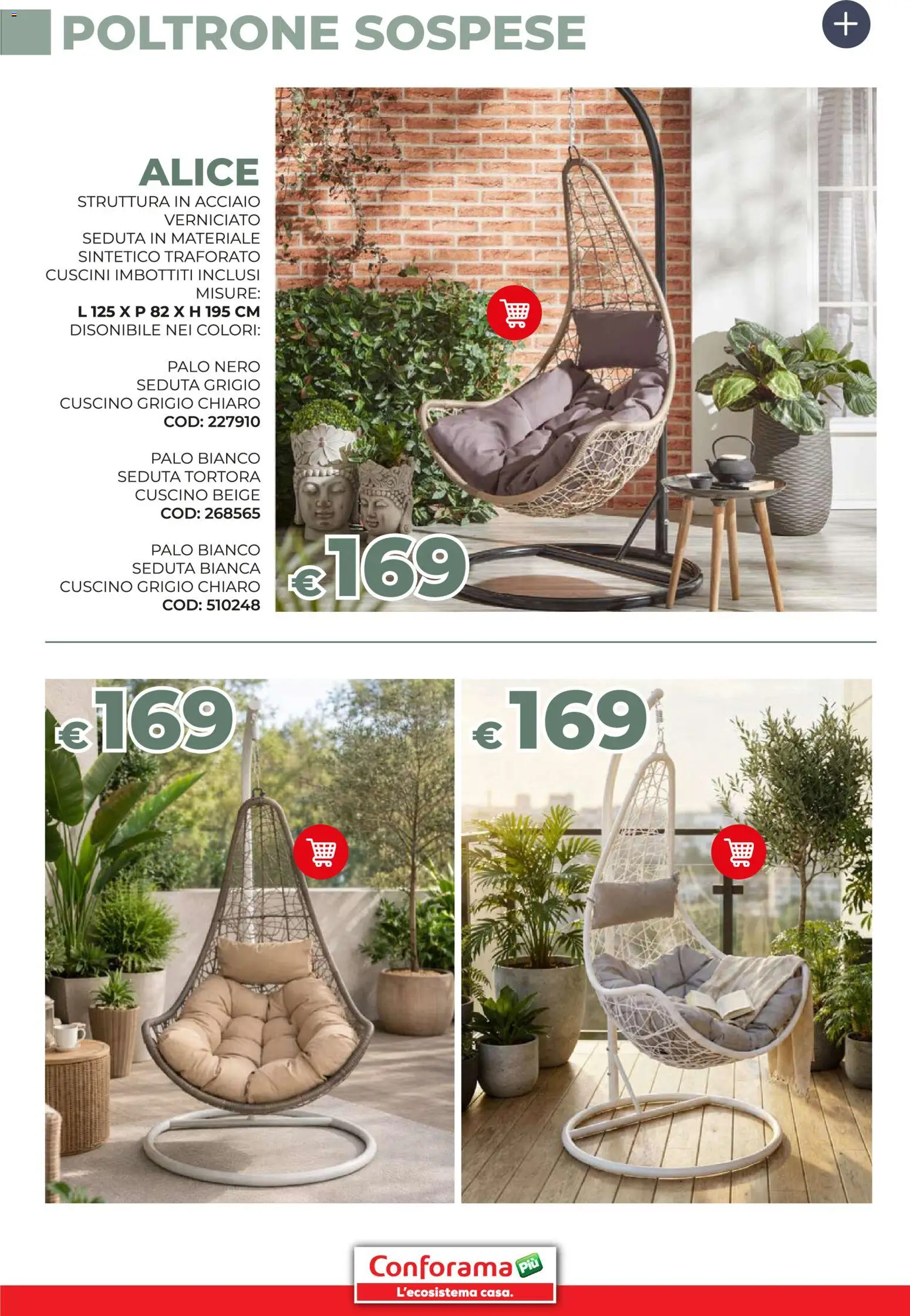 Volantino Conforama del 19.03.2026 | Pagina: 18 | Prodotti: Cuscino