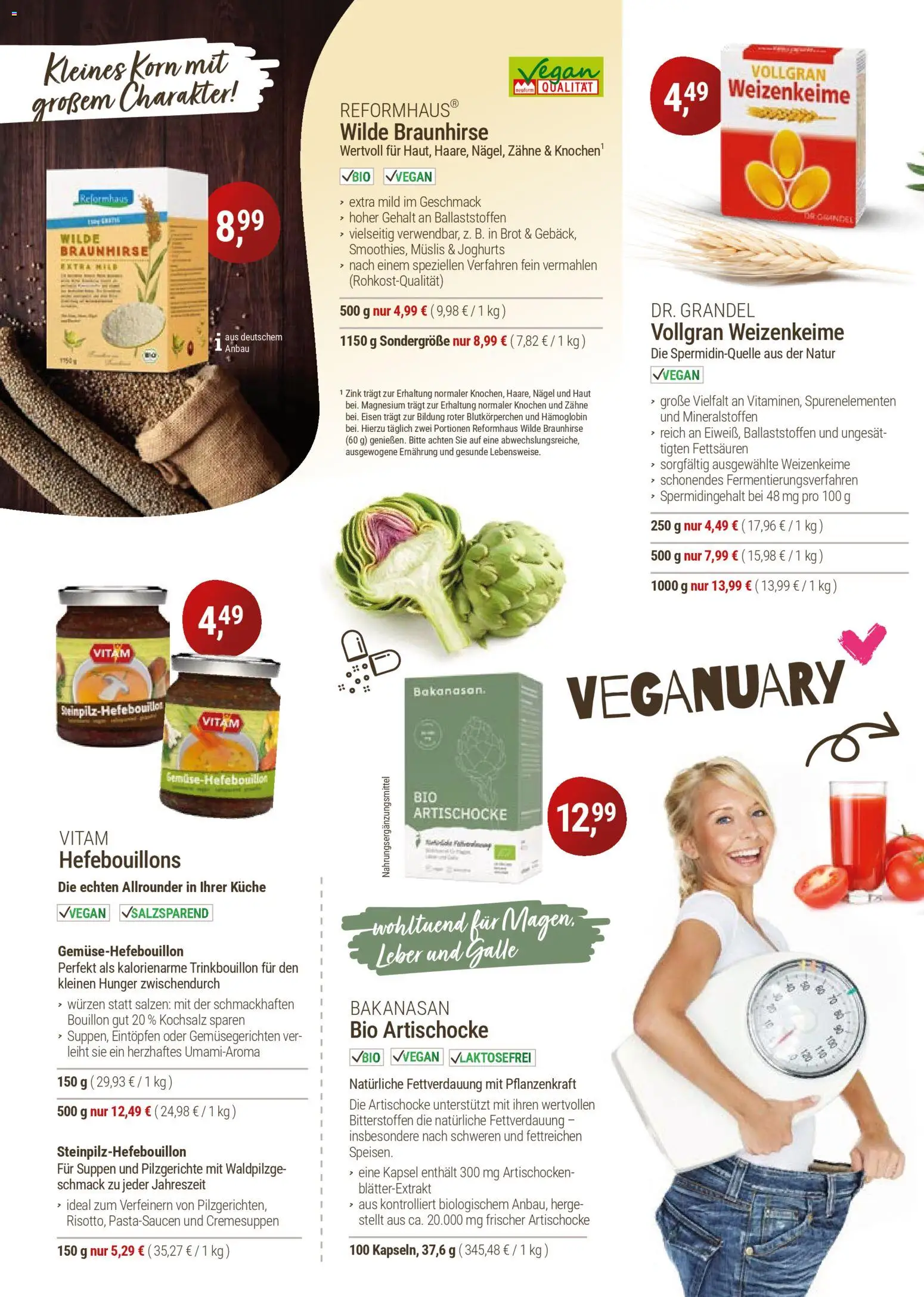 Reformhaus Bacher Prospekt 	 – gültig ab 01.01.2026 | Seite: 4 | Produkte: Küche, Brot