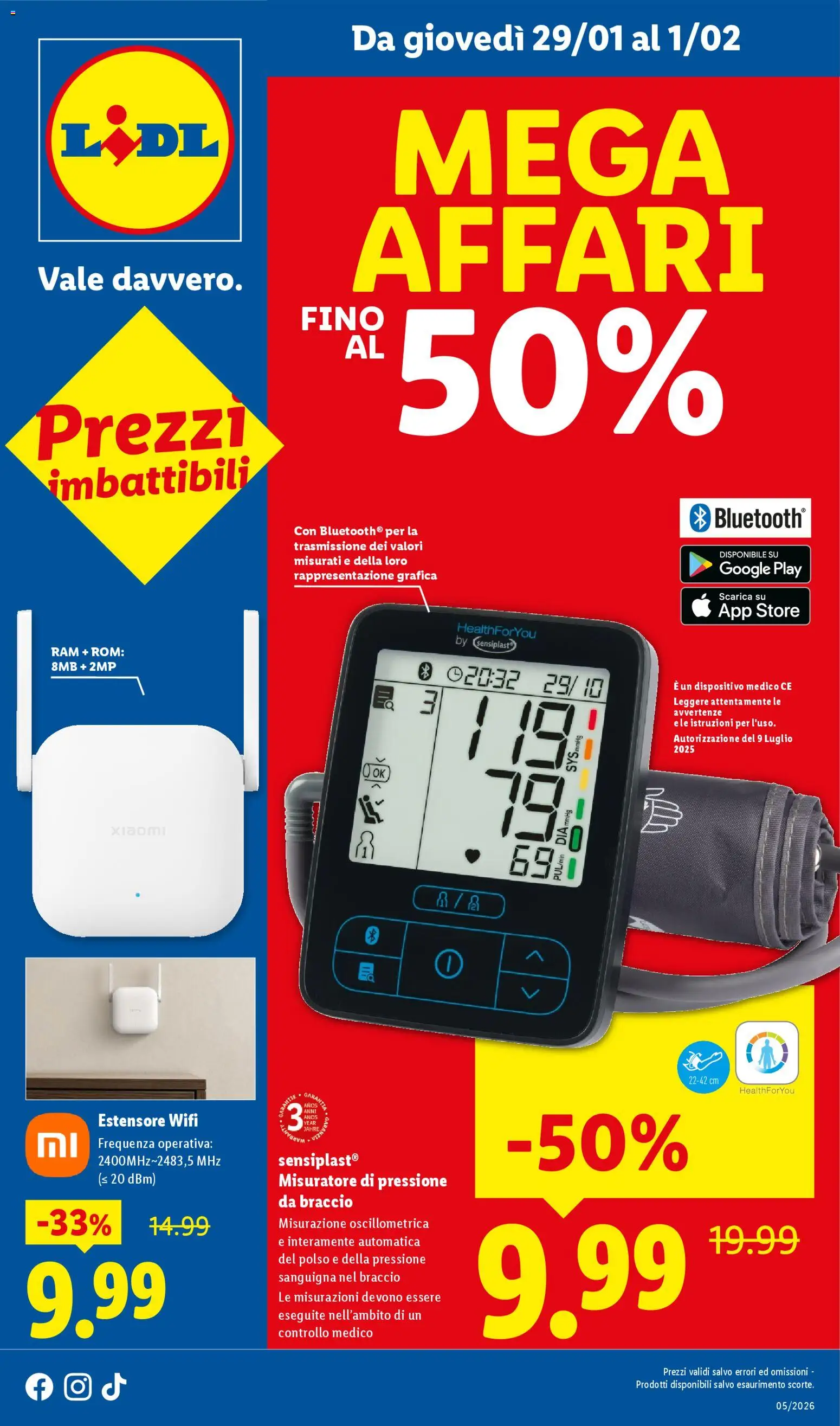 Volantino Lidl del 29.01.2026 | Pagina: 1