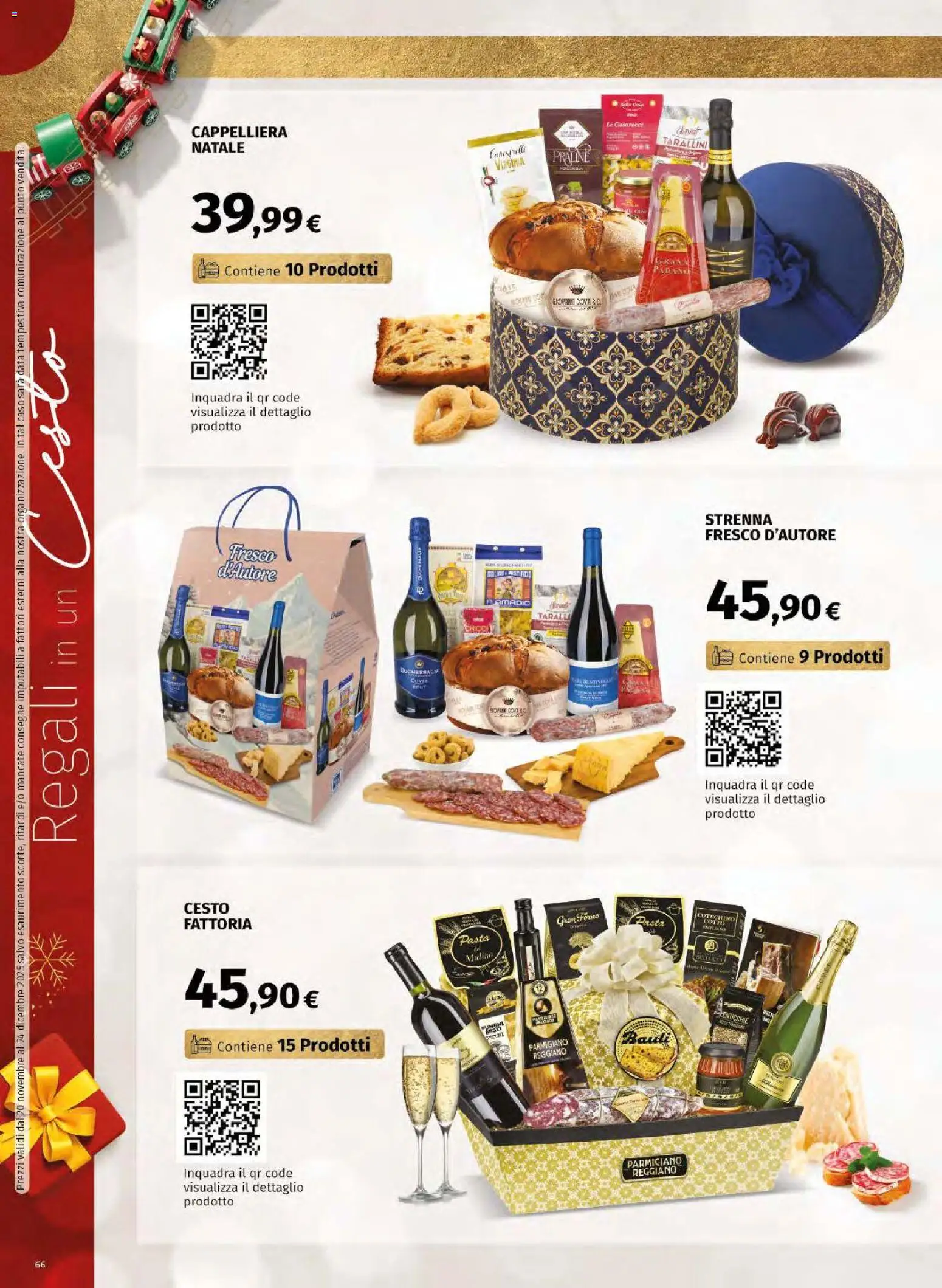 Volantino Ipercoop del 20.11.2025 | Pagina: 66 | Prodotti: Lenticchie, Pasta, Taralli, Parmigiano