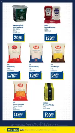 Metro Katalog - 28.08.2025 tarihinden itibaren geçerlidir | Sayfa: 4 | Ürünler: Pirinç, Ketçap, Mayonez, Zeytin
