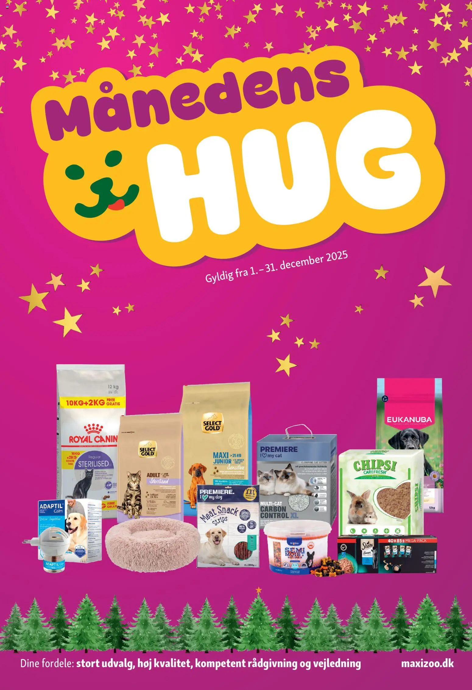 Maxi Zoo tilbudsavis – gyldig fra 01.12.2025 | Side: 1