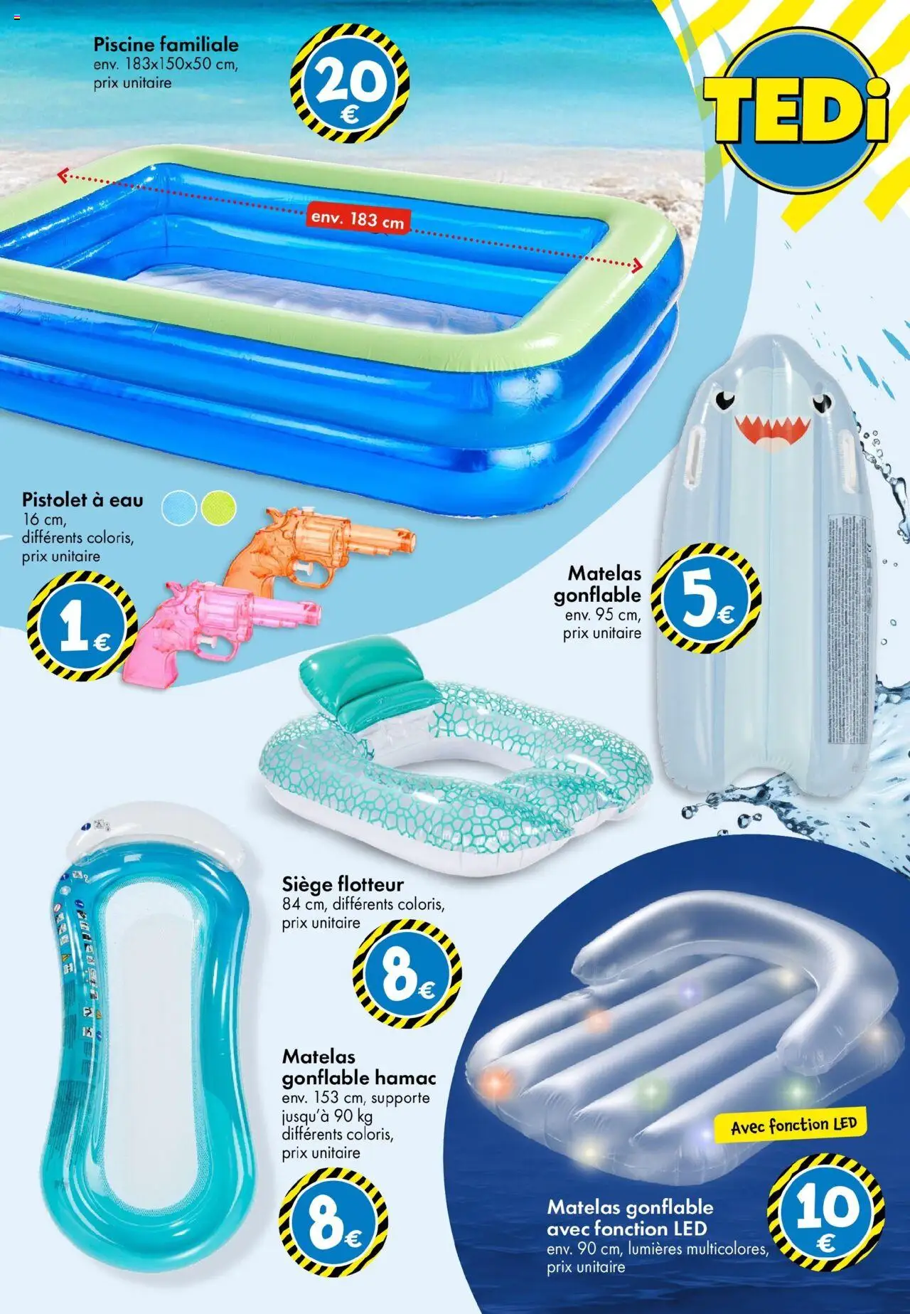  | Page: 12 | Produits: Hamac, Matelas gonflable, Matelas
