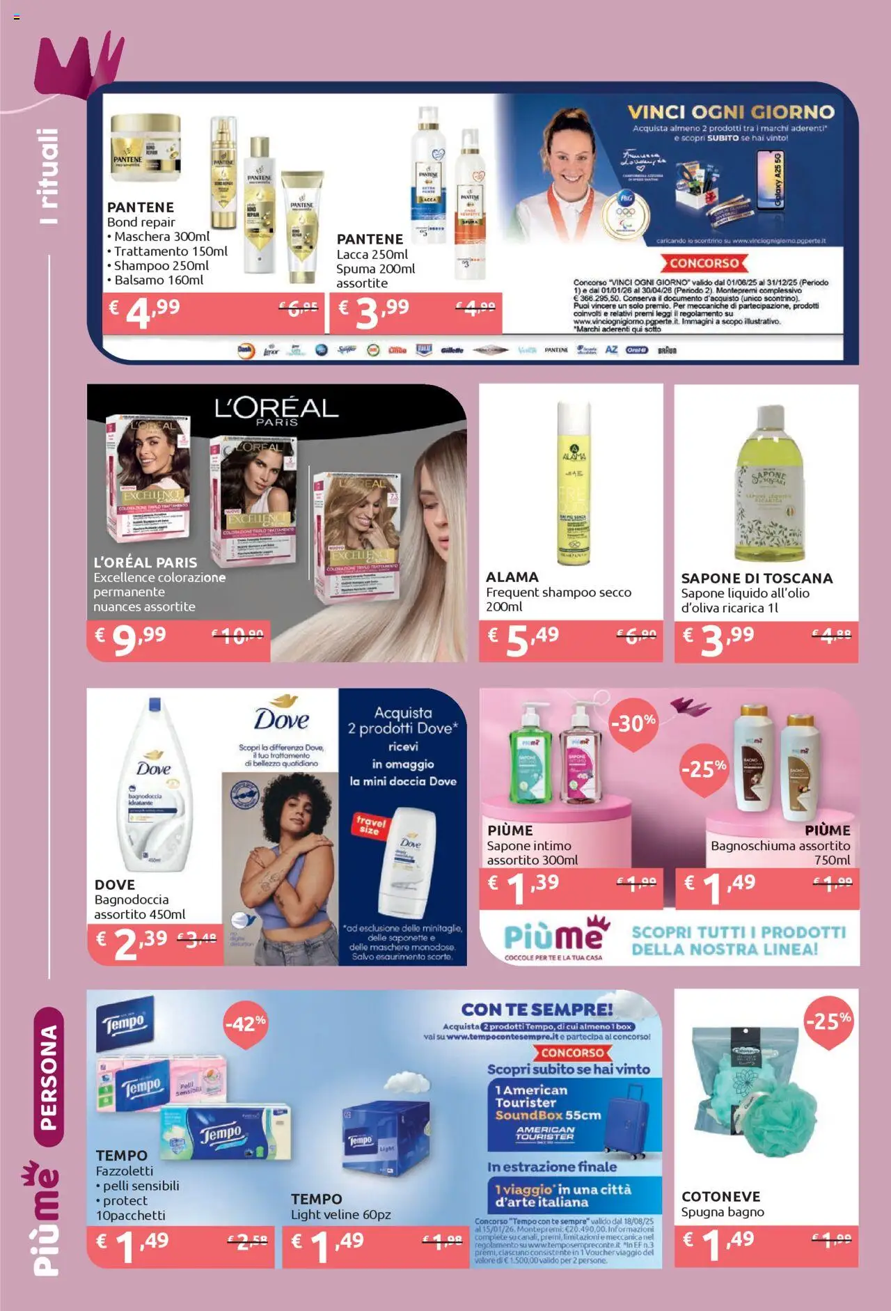 Volantino IperSoap del 06.10.2025 | Pagina: 14 | Prodotti: Shampoo, Sapone, Fazzoletti, Doccia