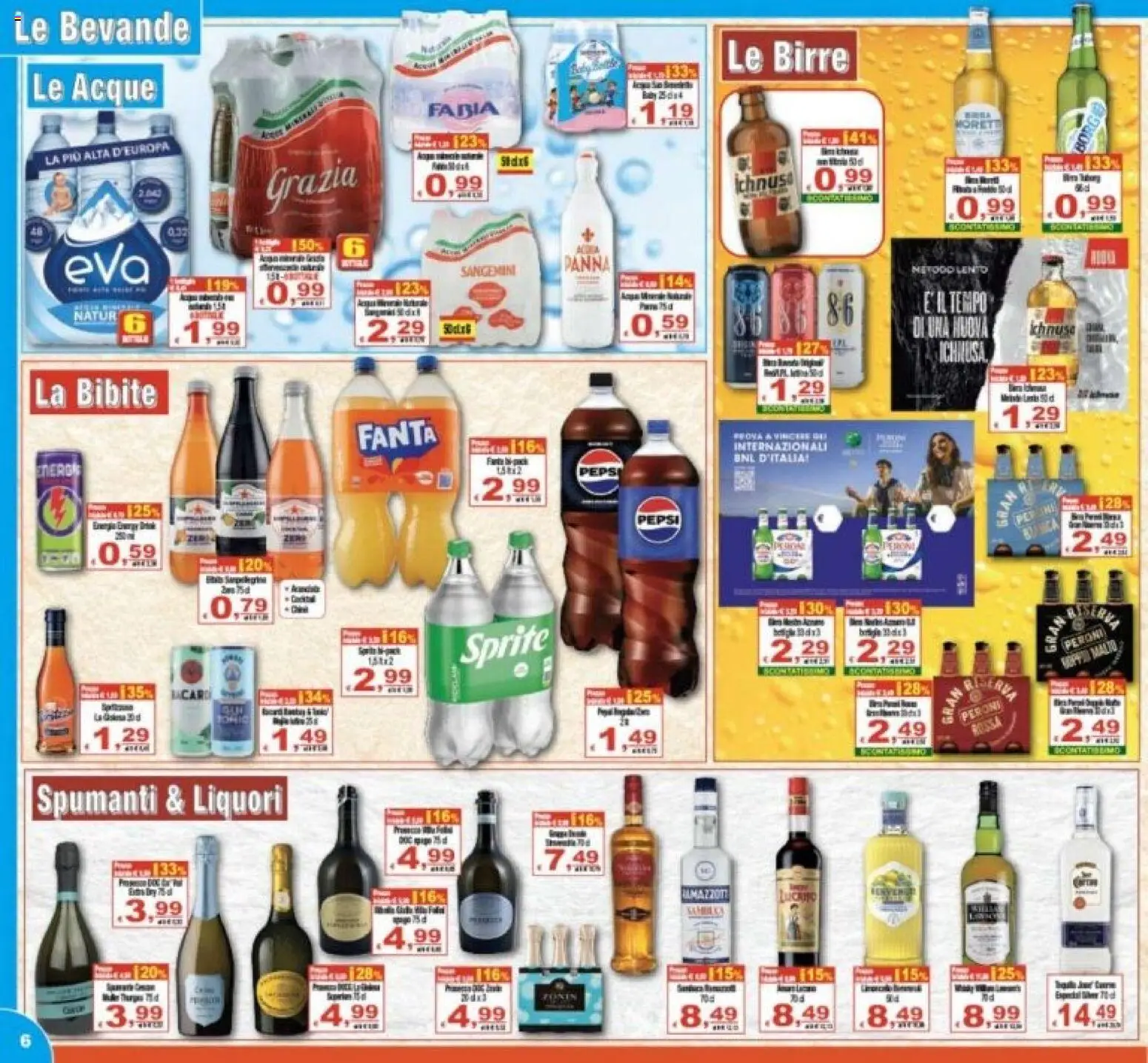 Volantino CTS del 07.04.2026 | Pagina: 6 | Prodotti: Bibite, Fanta