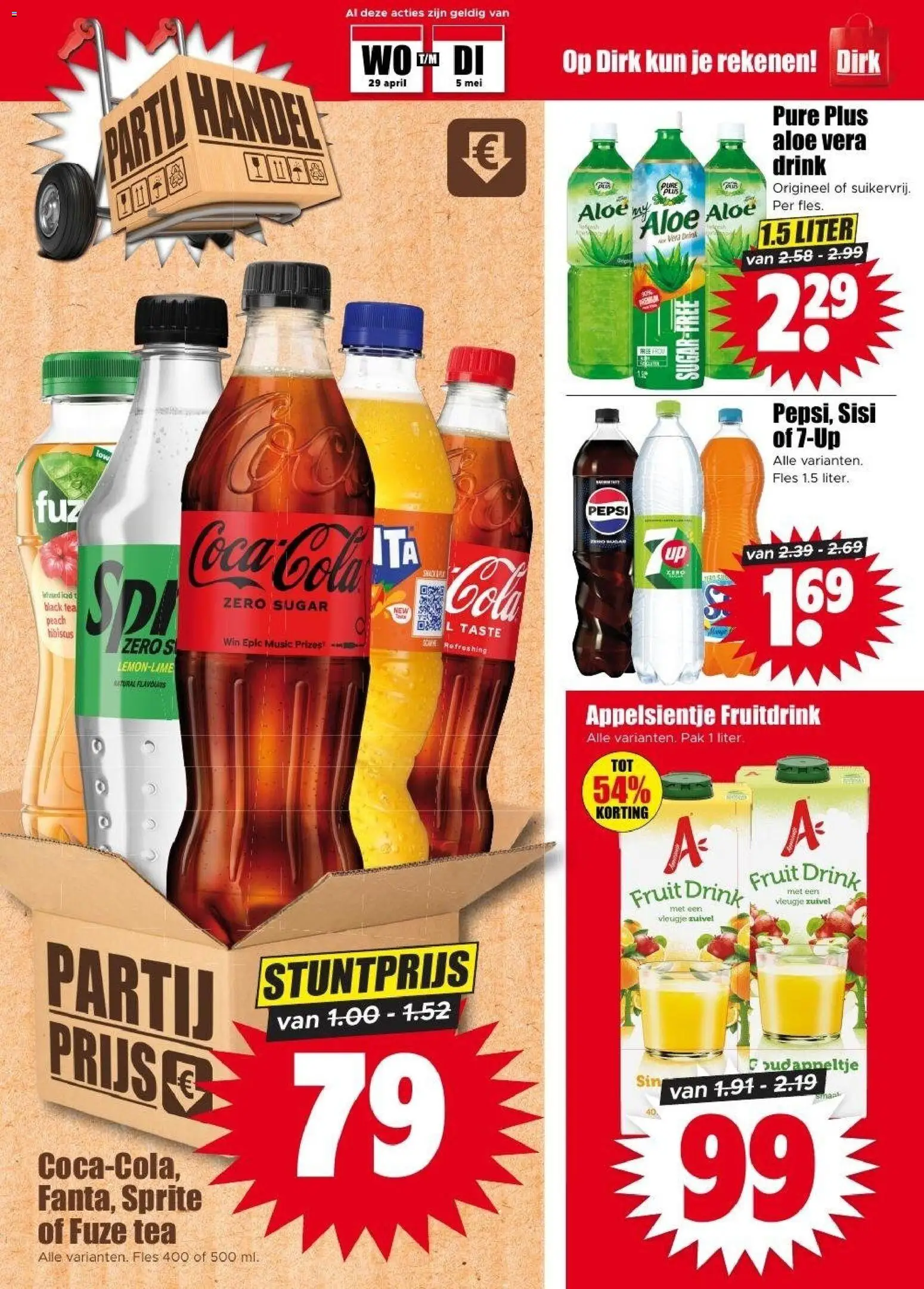 {H1} | Pagina: 19 | Producten: Fles, Sprite, 7up, Fruit