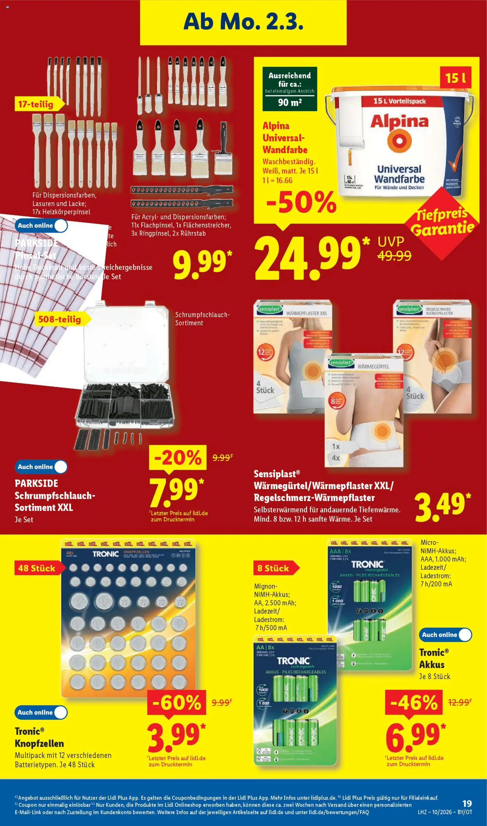 Lidl Prospekt Grimma – gültig ab 02.03.2026 | Seite: 37 | Produkte: Wandfarbe