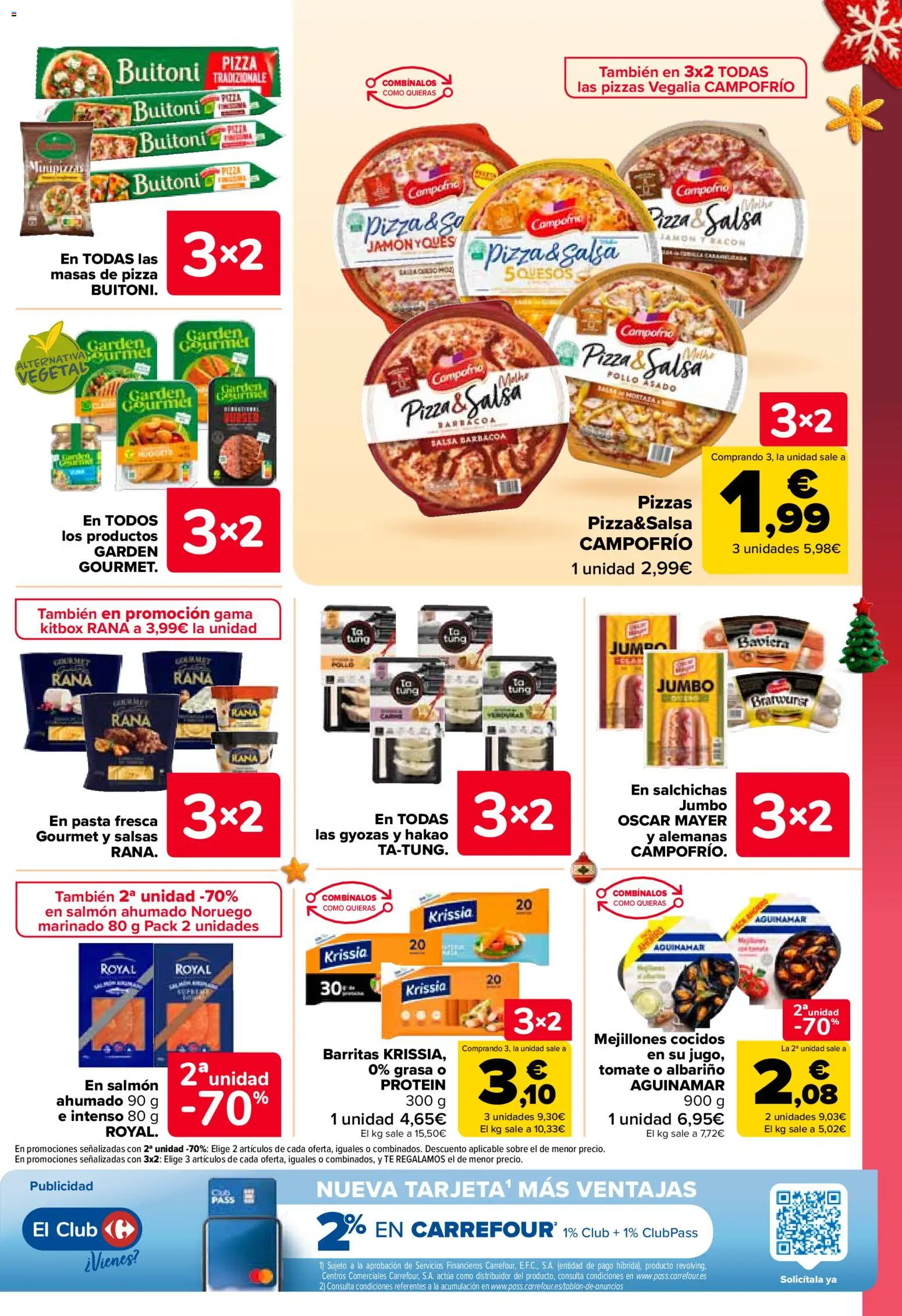 Carrefour folleto │ válido desde el 29.12.2025 | Página: 17 | Productos: Jamón, Té, Barbacoa, Salmón ahumado