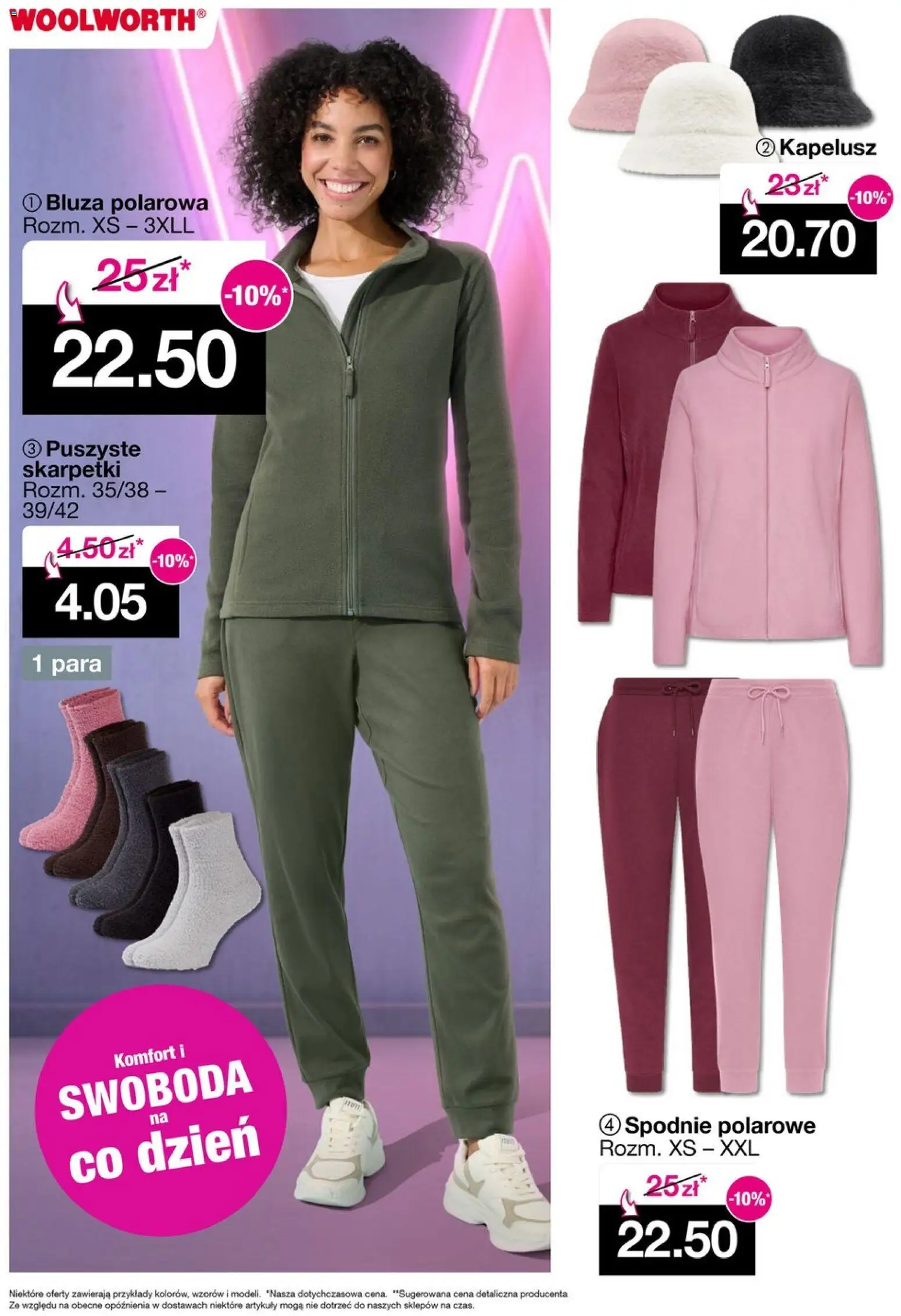 Woolworth Gazetka od 31.10.2025 | Strona: 4 | Produkty: Spodnie, Kapelusz, Skarpetki