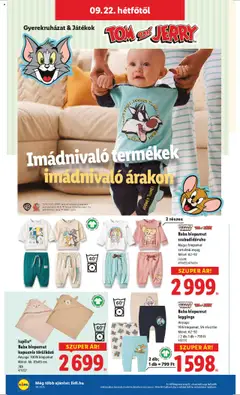 Lidl akciós ujság - amely érvényes a következő dátumtól: 18.09.2025 | Oldal: 60 | Termékek: Szabadidőruha, Játékok, Leggings