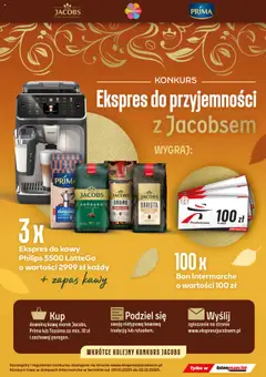 Pogląd oferty "Intermarche Konkurs - Ekspres do przyjemności z Jacobsem" - ważna od 09.10.2025