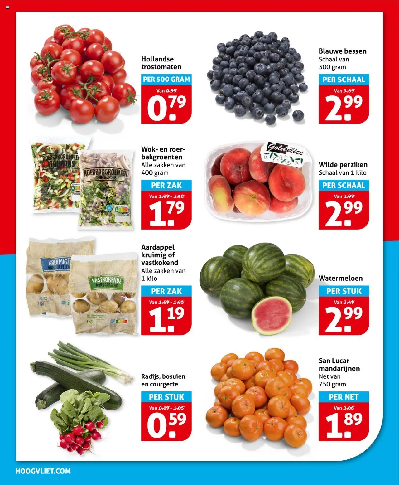  | Pagina: 6 | Producten: Courgette, Mandarijnen, Zak, Perziken