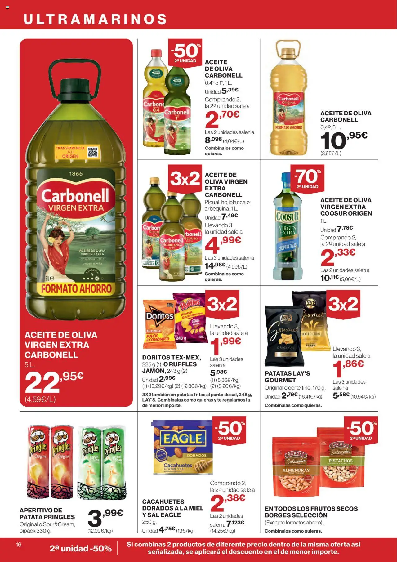 Supercor folleto │ válido desde el 25.09.2025 | Página: 16 | Productos: Ψηφιακή κάμερα, Aceite, Frutos secos, Té