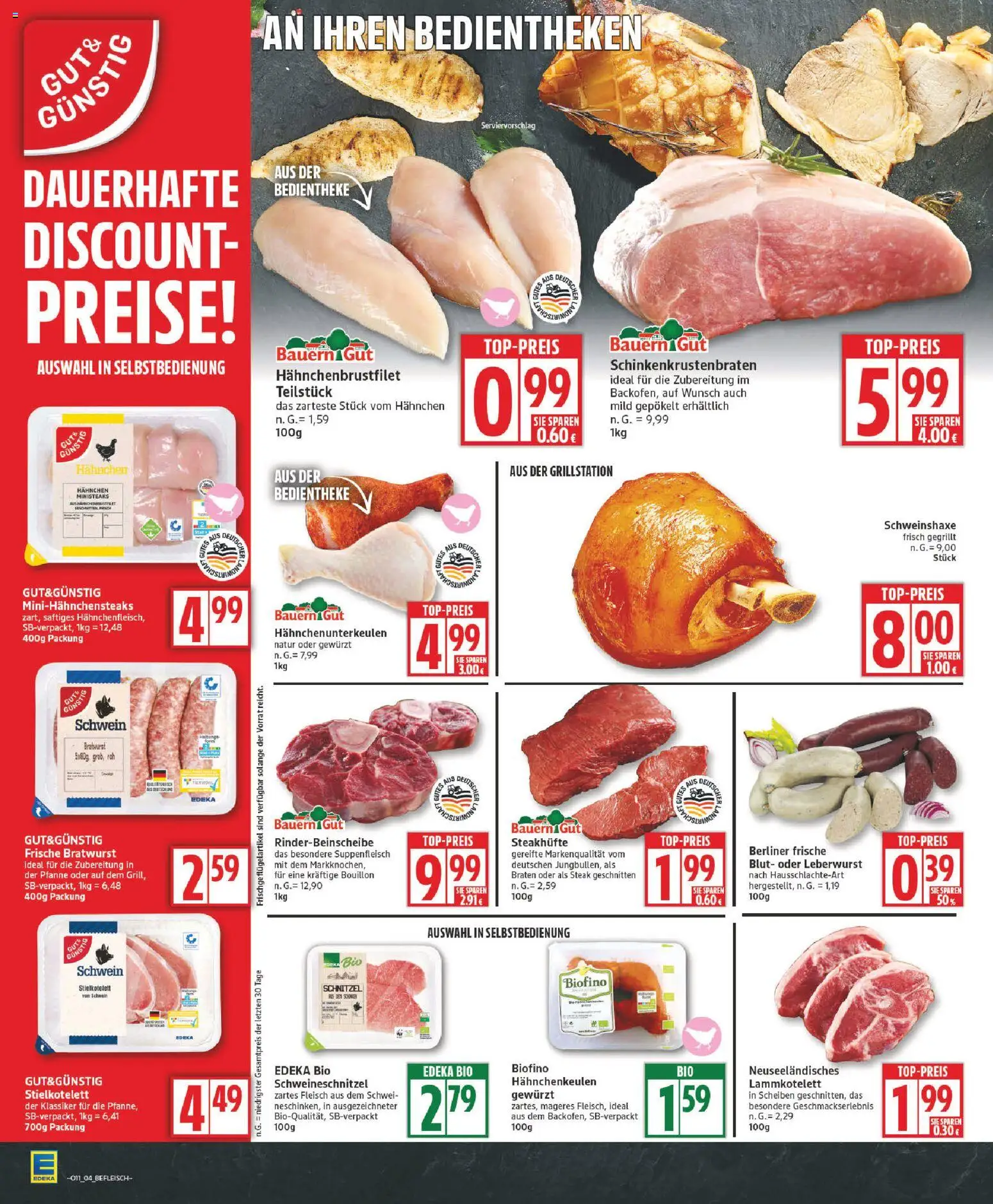Edeka Prospekt 	 – gültig ab 09.03.2026 | Seite: 4