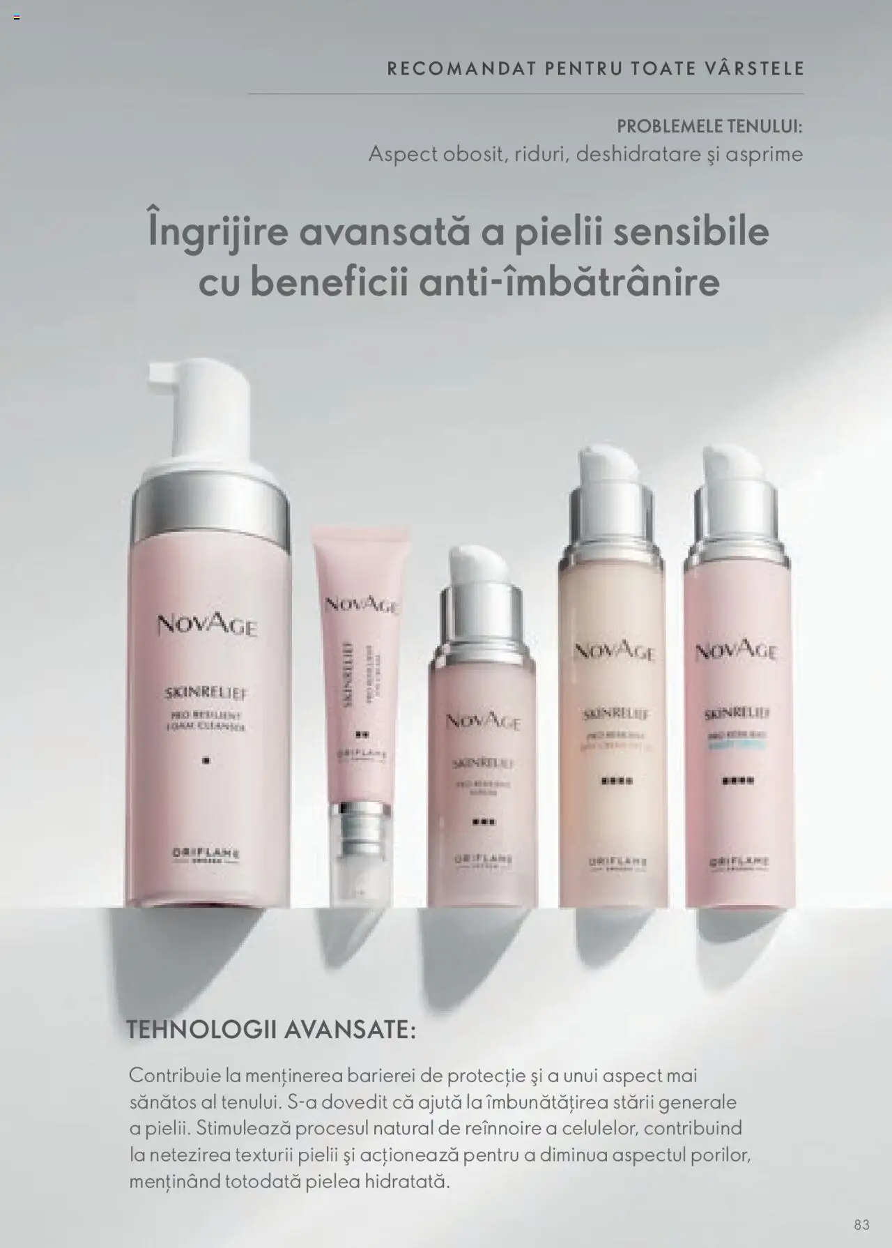 Oriflame catalog - Ghidul NOVAGE+ – valabil de la 01.03.2023 | Pagină: 83
