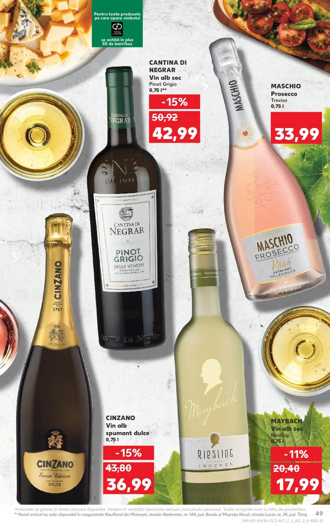 Kaufland RO akciós ujság - amely érvényes a következő dátumtól: 17.09.2025 | Oldal: 49