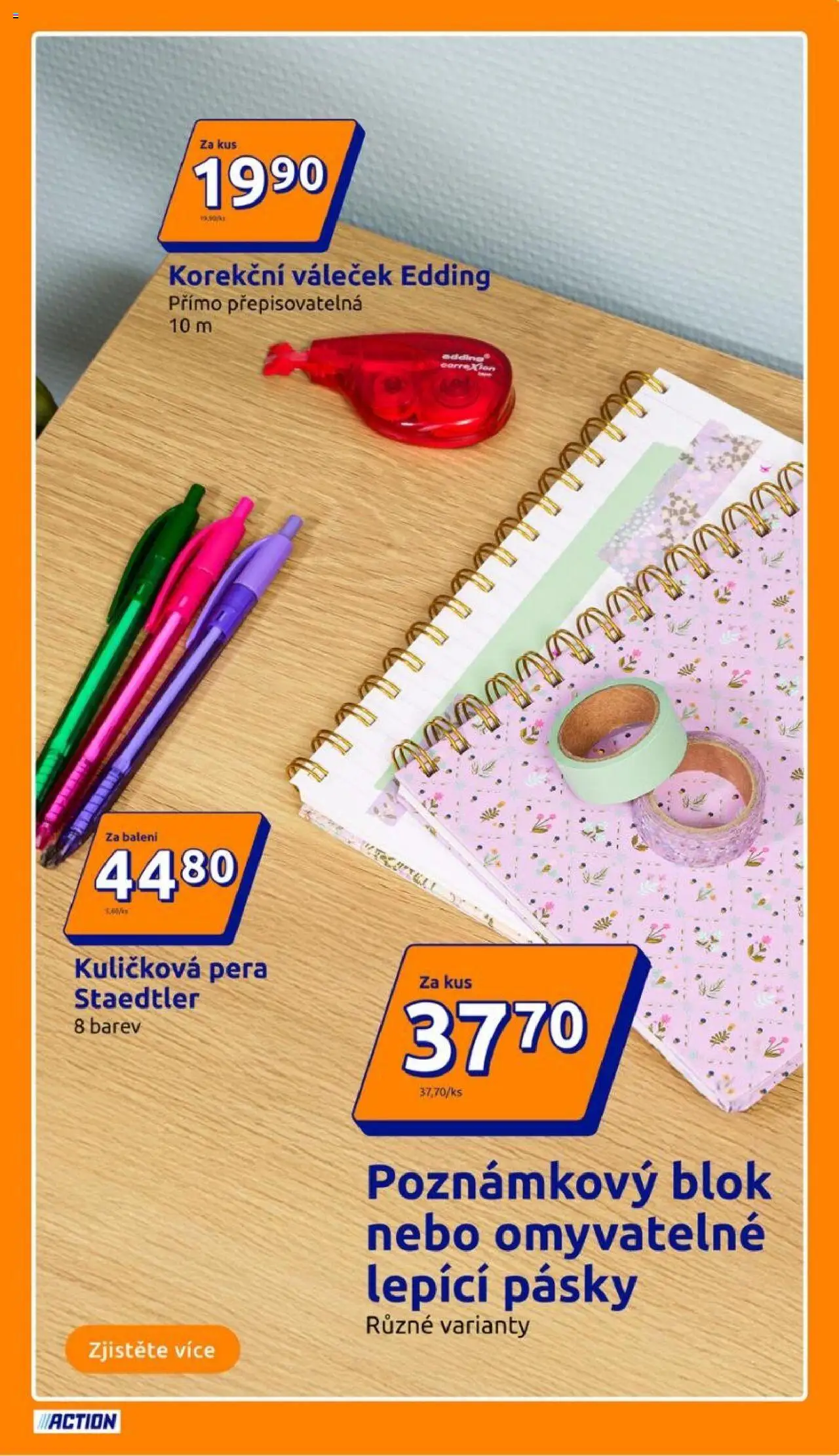 Action leták od 13.08.2025 | Strana: 9 | Produkty: Blok, Váleček