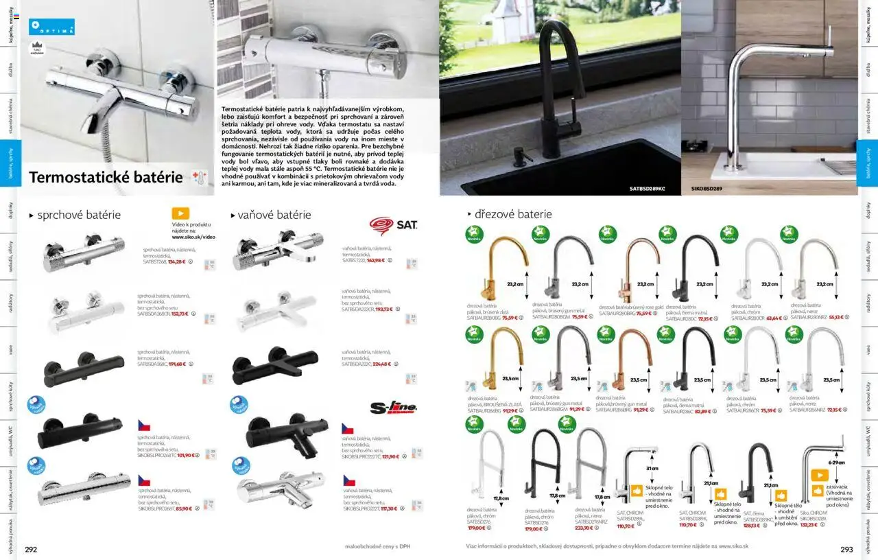 Nové Siko akcie – leták je platný od 01.09.2025 | Strana: 147 | Produkty: Osvetlenie, Radiátory, Batéria