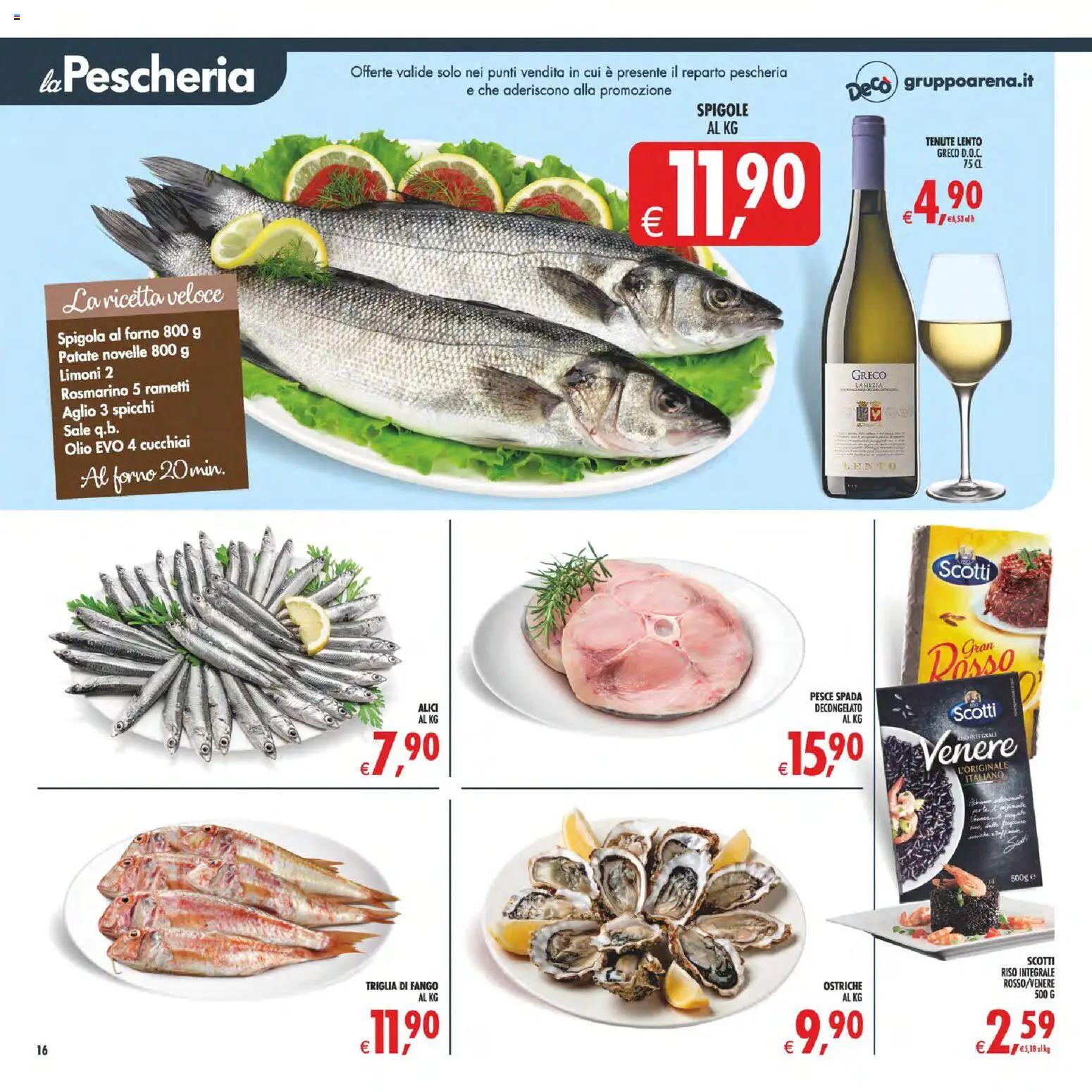 Volantino Decò del 17.04.2026 | Pagina: 19 | Prodotti: Rosmarino, Aglio, Pesce spada, Alici