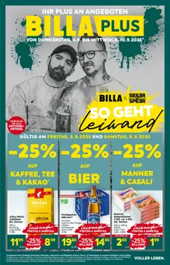 Billa Plus Flugblatt - Kärnten ab 04.09.2025 gültig