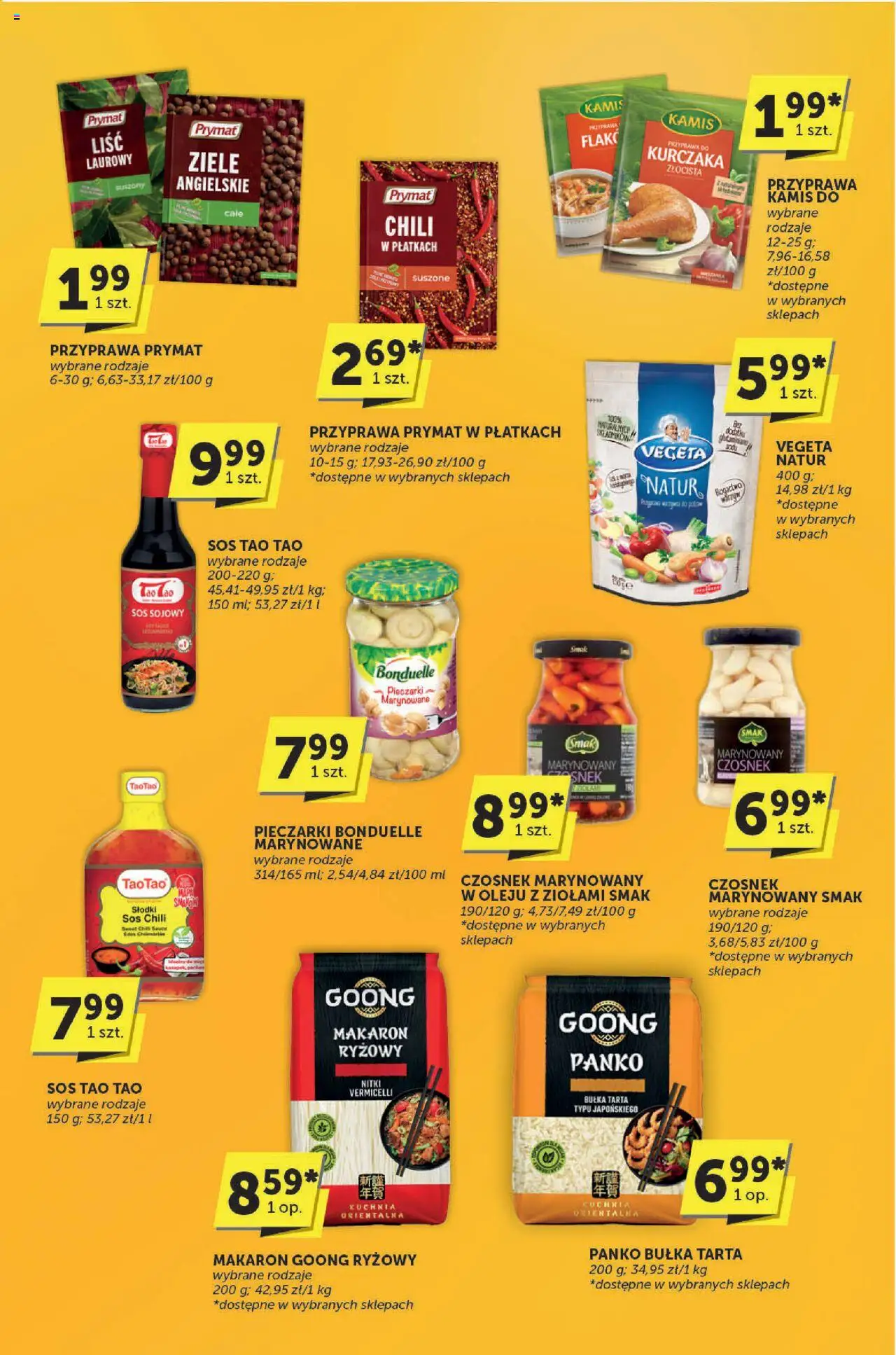 Euro Sklep Gazetka - Katalog od 16.10.2025 | Strona: 13 | Produkty: Chili, Bułka tarta, Makaron ryżowy, Makaron