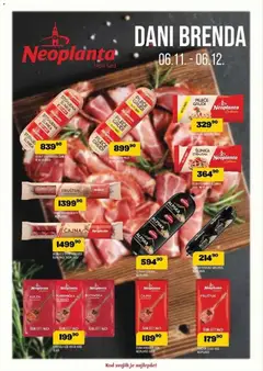 VP Dima katalog - pregled VP Dima kataloga - važi od 06.11.2025 | Strana: 5 | Proizvode: Pileće grudi, Kulen, Sir, Šunka