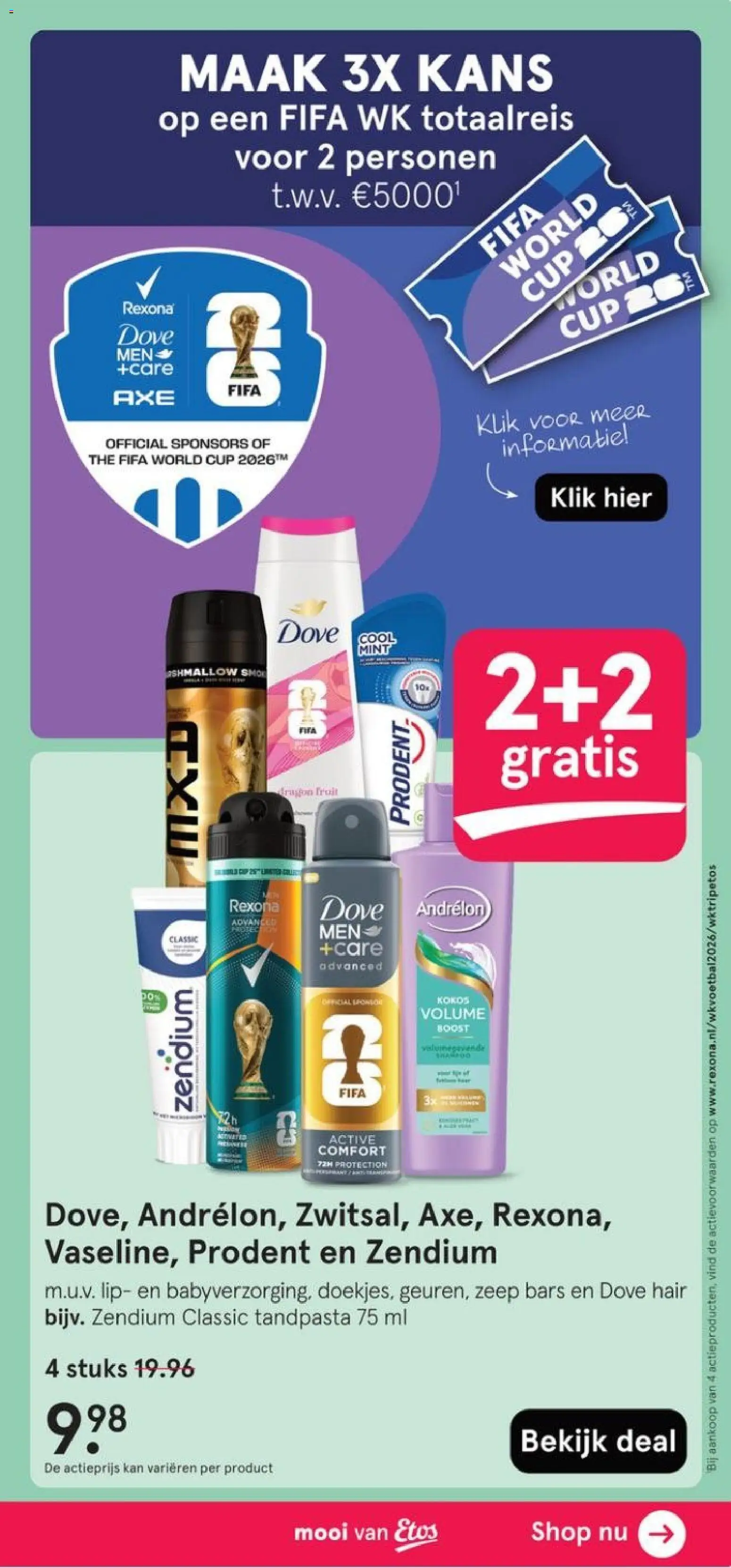 {H1} | Pagina: 3 | Producten: Tandpasta, Kan, Boost, Zeep