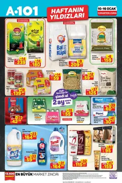 10.01.2026 tarihinden itibaren geçerli olan A101 kataloğu önizlemesi