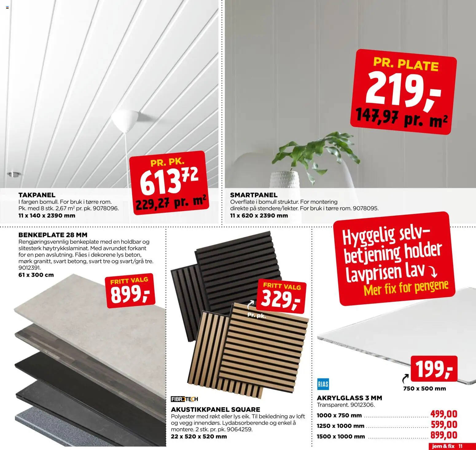 {H1} | Side: 11 | Produkter: Nuisette, Plate, Lys