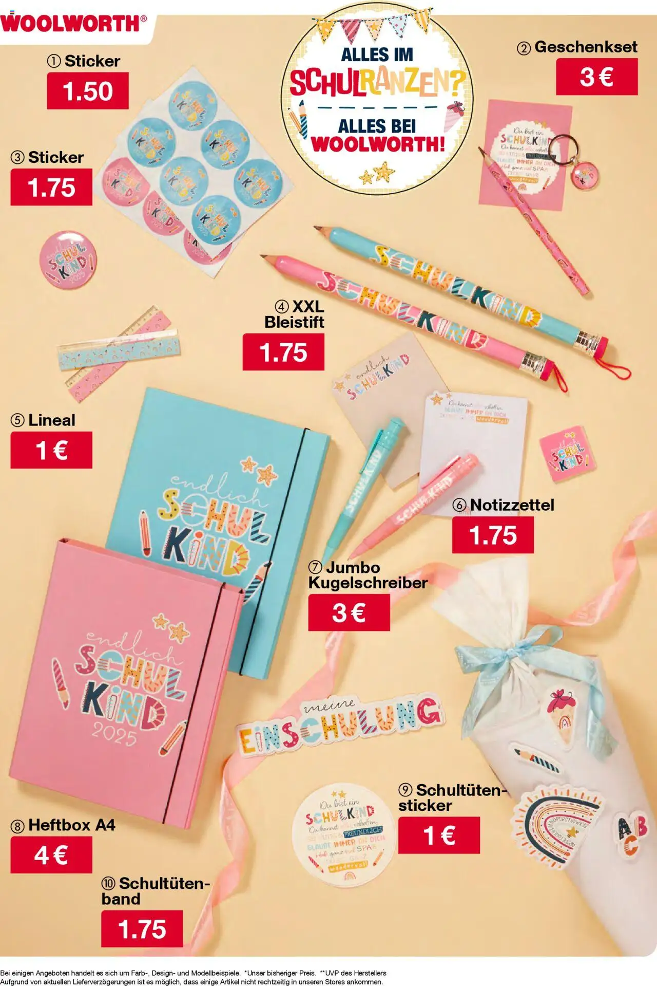Woolworth Alles für den Schulstart gültig ab 22.08.2025 | Seite: 5