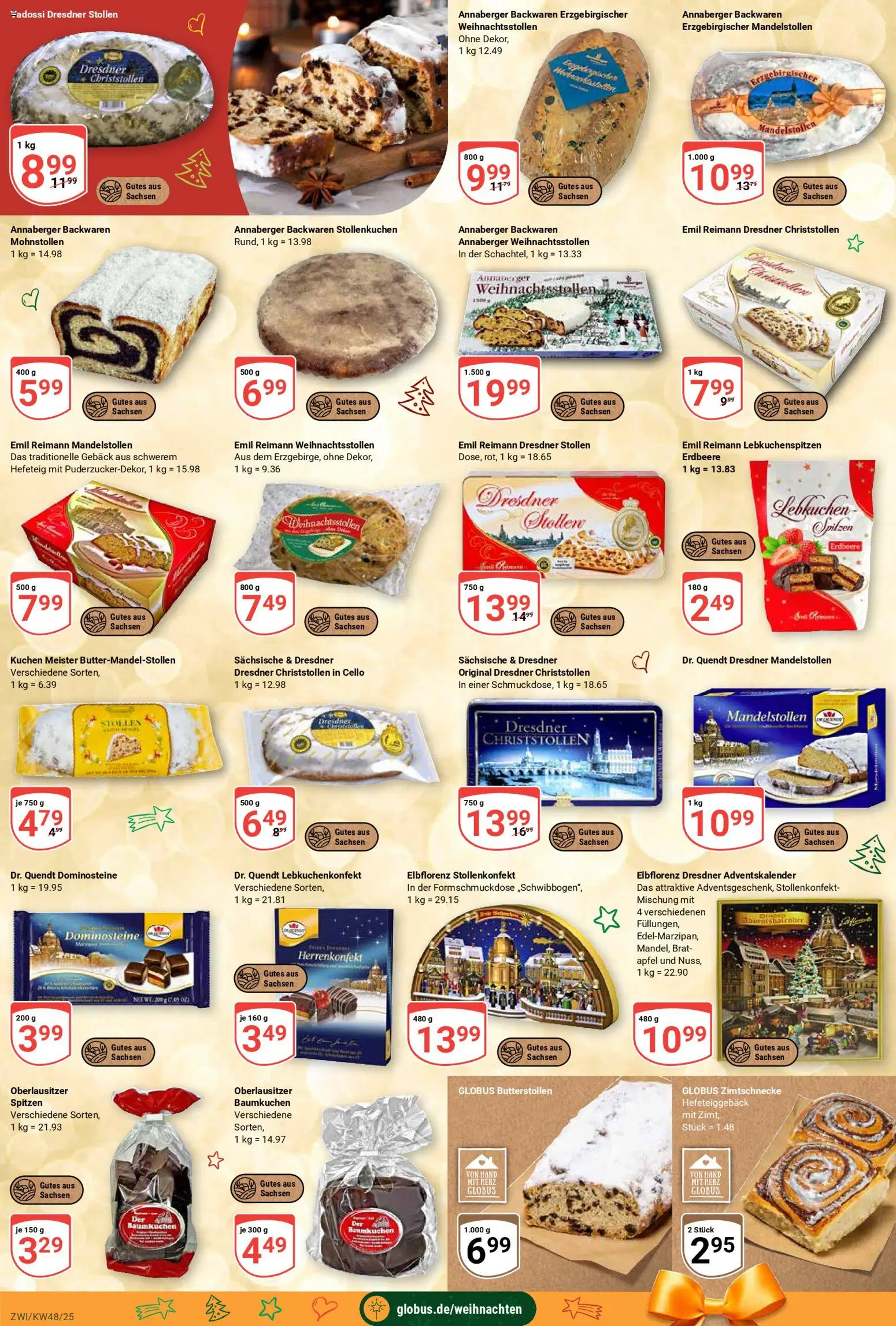 Globus prospekt Zwickau	 – gültig ab 24.11.2025 | Seite: 18 | Produkte: Äpfel, Kuchen