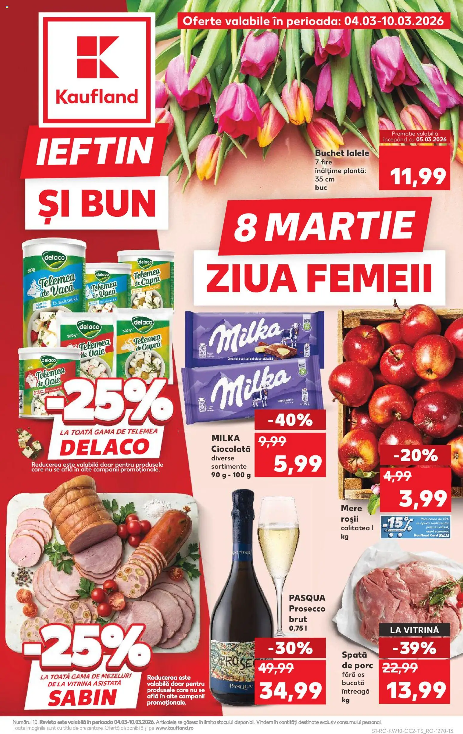 Kaufland RO akciós ujság - amely érvényes a következő dátumtól: 04.03.2026 | Oldal: 1