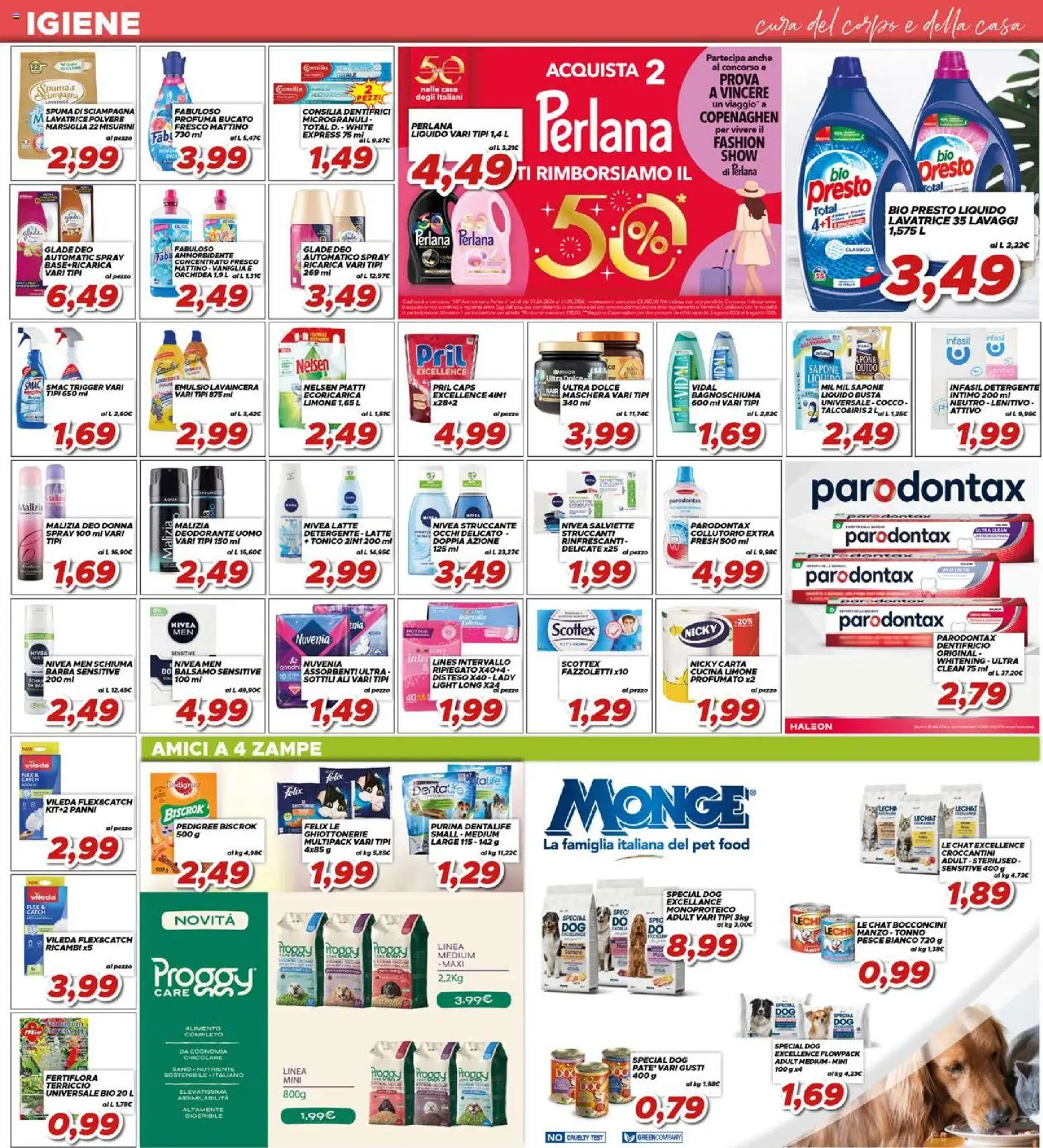 Volantino Ma Supermercati del 07.04.2026 | Pagina: 15 | Prodotti: Bagnoschiuma, Tonno, Cocco, Terriccio