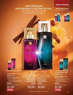 Pré-visualização Catálogo Avon Campanha 2 válido de 01.02.2026 | Página: 21 | Produtos: Perfume, Fragrância, Gel de banho, Banho